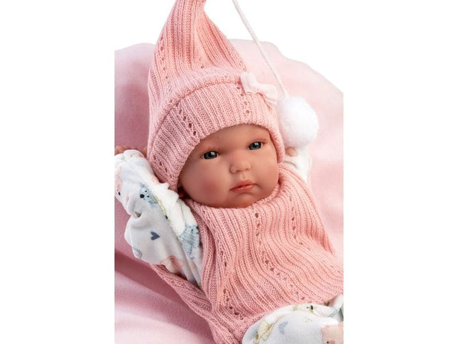 Llorens - Babypuppe Bimba mit Schlafaugen 35cm