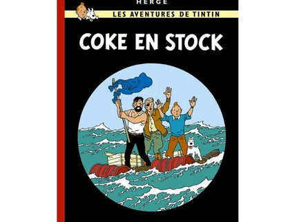 Tim und Struppi - Les aventures de Tintin - Coke en Stock Edition fac-similé couleurs 1958 - Album numéro 19