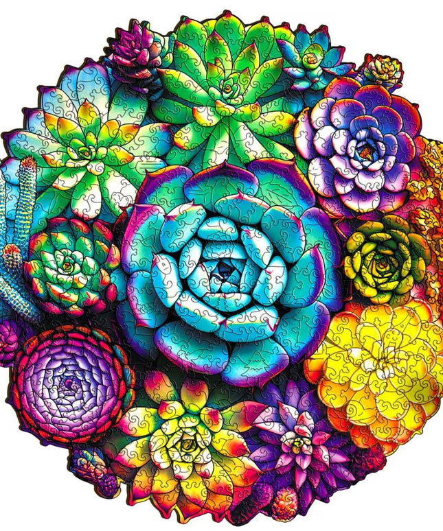 ESC Welt - Succulent Puzzle - 200 Teil