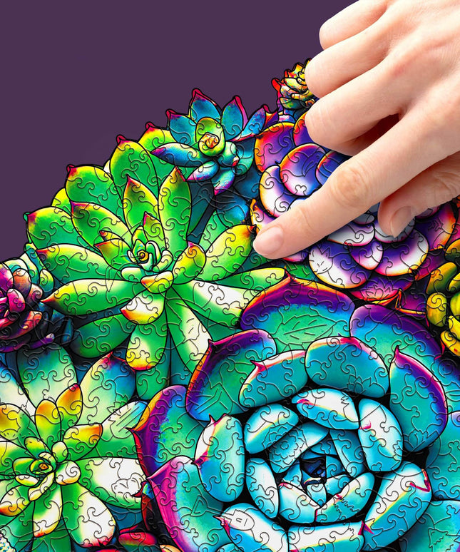ESC Welt - Succulent Puzzle - 200 Teil