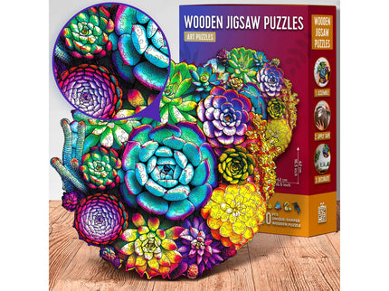 ESC Welt - Succulent Puzzle - 200 Teil