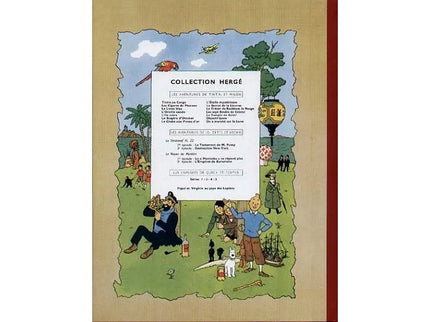 Tim und Struppi - Les aventures de Tintin - Les cigares du pharaon Edition fac-similé couleurs 1955 - Album numéro 4