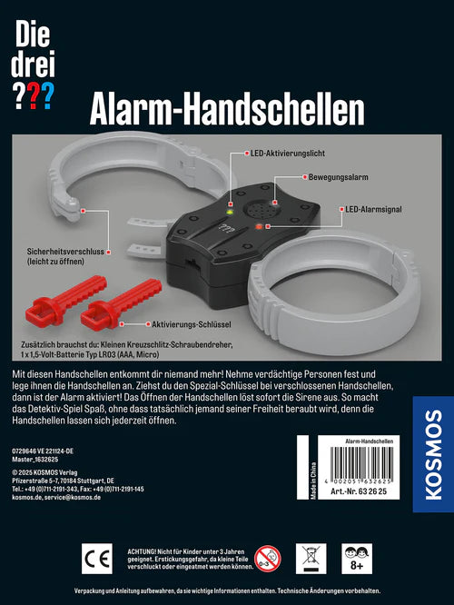 Kosmos - Die drei ??? - Alarm - Handschellen