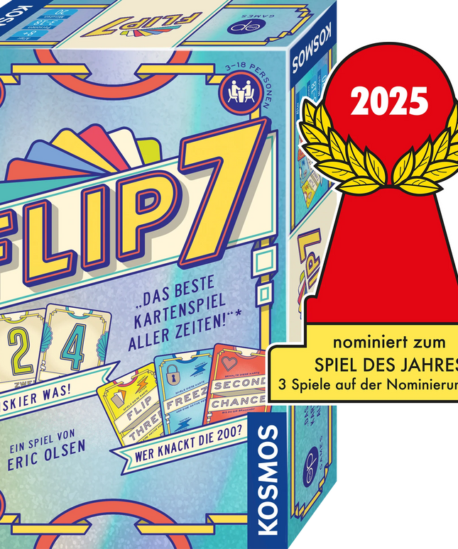 Flip 7 Kartenspiel von Kosmos