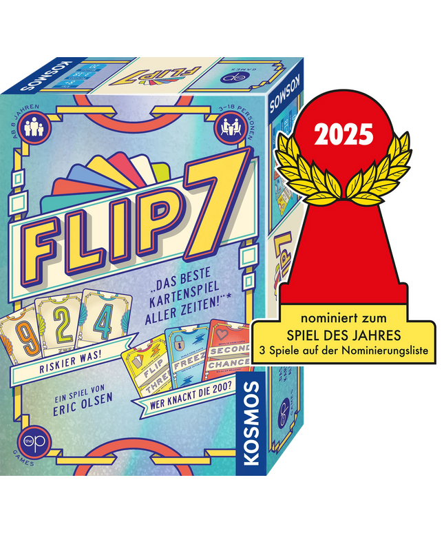 Flip 7 Kartenspiel von Kosmos