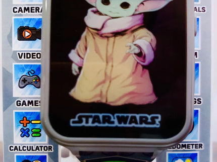 Accutime -  Star Wars Mandalorian Baby Yoda Smart Watch für Kinder