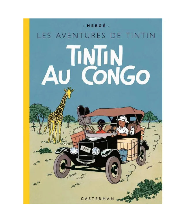 Tim und Struppi - Les aventures de Tintin - Tintin au Congo Edition fac-similé couleurs 1946 - Album numéro 2