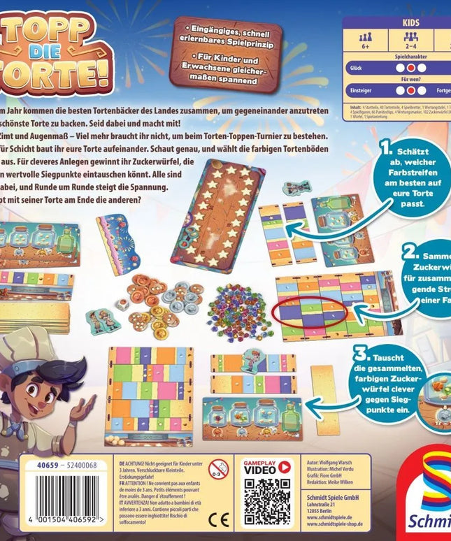 Schmidt Spiele 40659 - Topp die Torte!