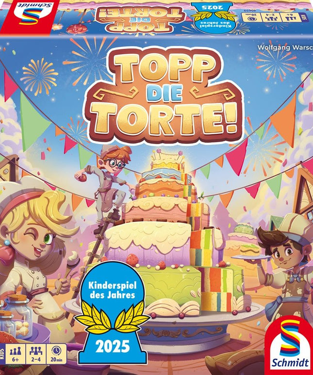 Schmidt Spiele 40659 - Topp die Torte!