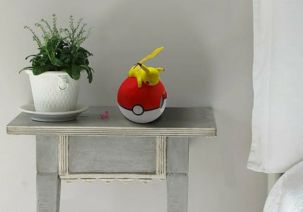 Pokémon - Digitaler Radiowecker liegender Pikachu (LED-Lampe)