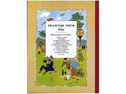 Tim und Struppi - Les aventures de Tintin - Tintin en Amérique Edition fac-similé couleurs 1976 - Album numéro 3