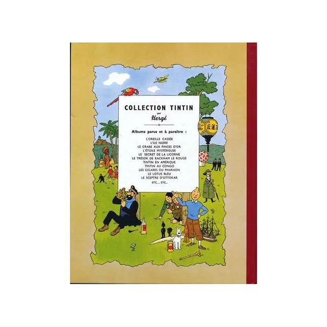 Tim und Struppi - Les aventures de Tintin - Tintin en Amérique Edition fac-similé couleurs 1976 - Album numéro 3