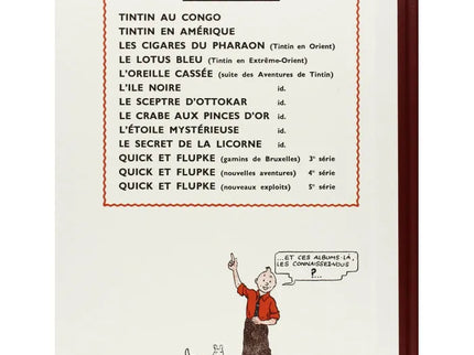 Tim und Struppi - Les aventures de Tintin - L'île noire Edition fac-similé couleurs 1943 - Album numéro 7