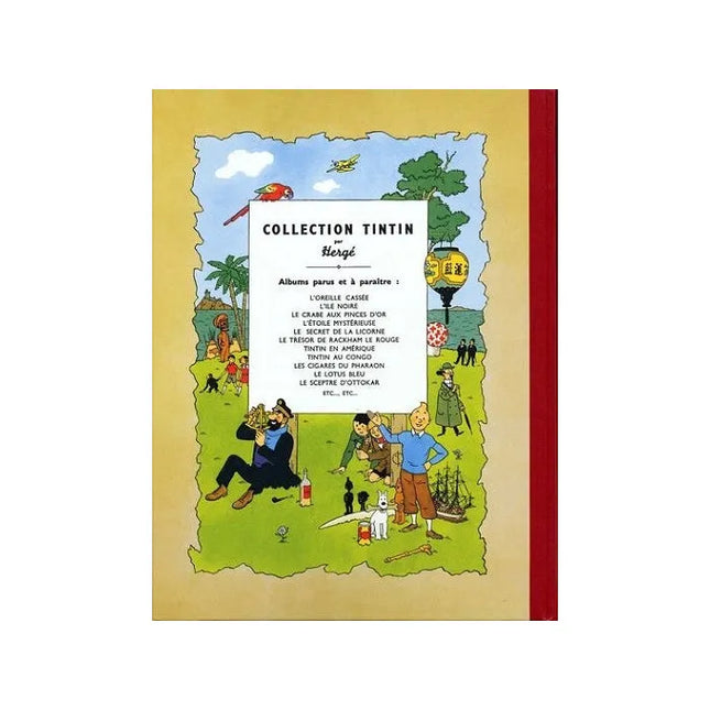 Tim und Struppi - Les aventures de Tintin - Le sceptre d'Ottokar Edition fac-similé couleurs 1947 - Album numéro 8
