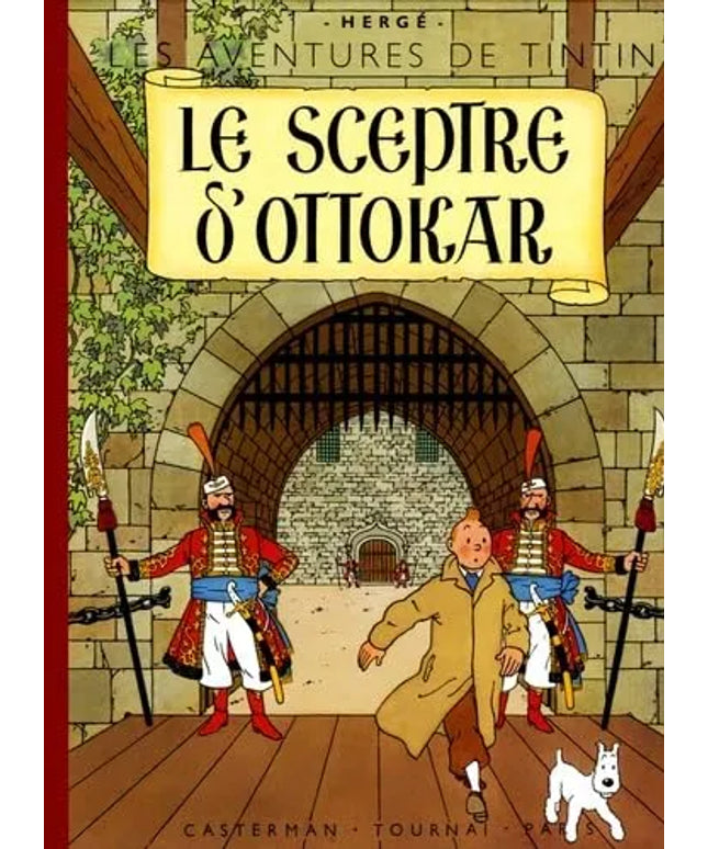 Tim und Struppi - Les aventures de Tintin - Le sceptre d'Ottokar Edition fac-similé couleurs 1947 - Album numéro 8