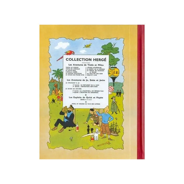 Tim und Struppi - Les aventures de Tintin - Objectif Lune Edition fac-similé colours 1953  - Album numéro 16