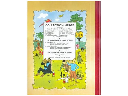 Tim und Struppi - Les aventures de Tintin - On a marché sur la Lune Edition fac-similé couleurs 1954 - Album numéro 17