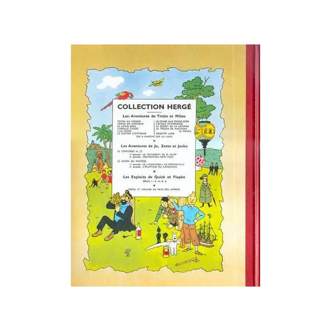 Tim und Struppi - Les aventures de Tintin - On a marché sur la Lune Edition fac-similé couleurs 1954 - Album numéro 17
