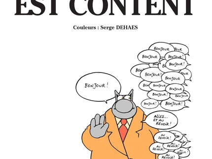 Philippe Geluck – Le Chat est content – Tome 10