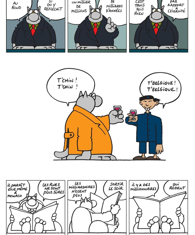 Philippe Geluck – Le Chat est content – Tome 10