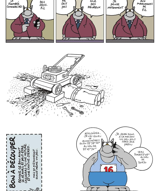 Philippe Geluck – Le Chat est content – Tome 10