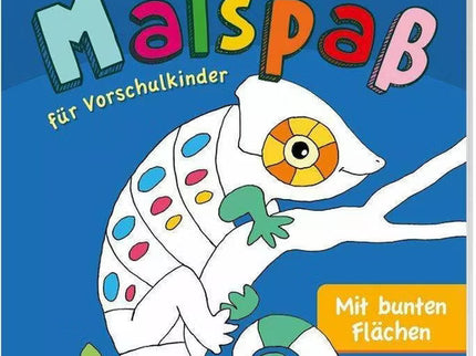 Extradicker Malspass für Vorschulkinder - mit bunten Flächen