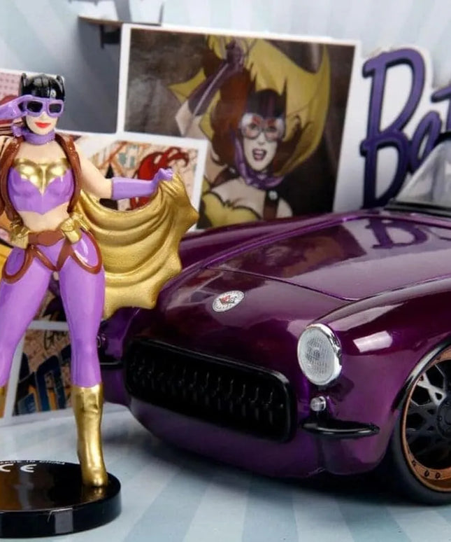 Jada - DC Comics Bombshells Batgirl & 1957 Chevy Corvette 1:24