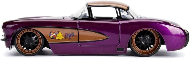 Jada - DC Comics Bombshells Batgirl & 1957 Chevy Corvette 1:24