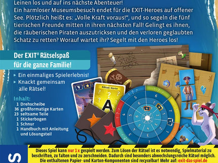 Kosmos EXIT® - Das Spiel Family: Der verlorene Piratenschatz