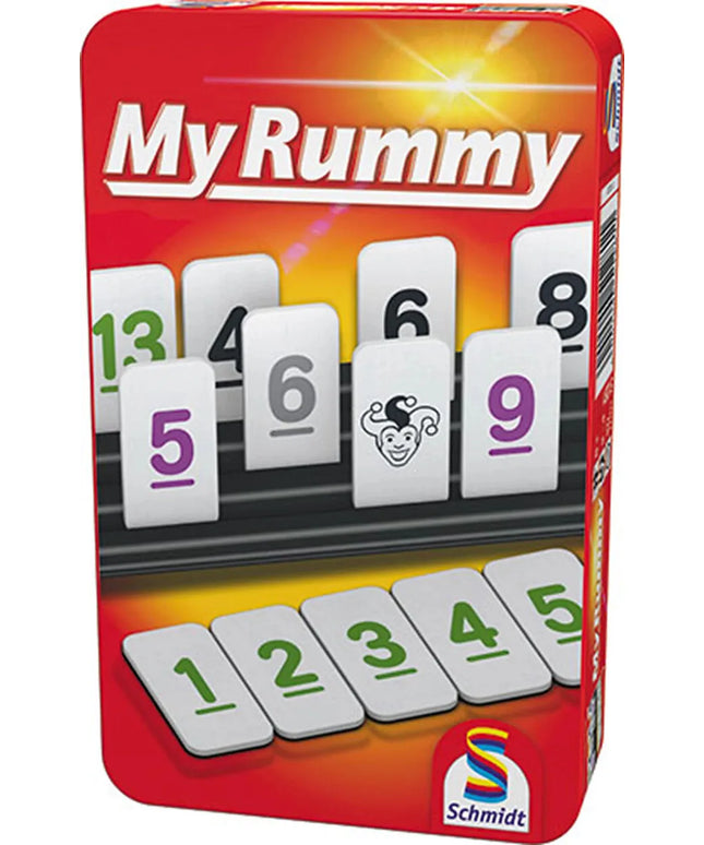 Schmidt Spiele – MyRummy Mitbringspiel in der Metalldose
