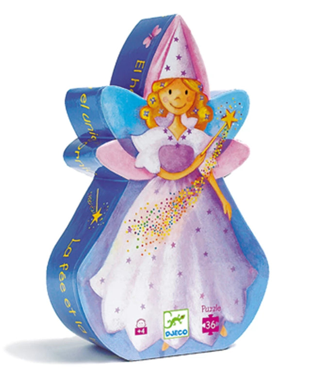 Djeco - Puzzle Fee und das Einhorn 36 Teile