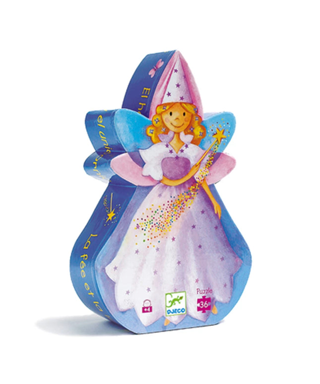 Djeco - Puzzle Fee und das Einhorn 36 Teile