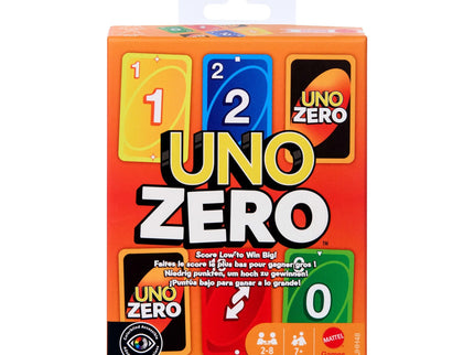 Mattel Games - UNO Zero - Kartenspiel für Kinder