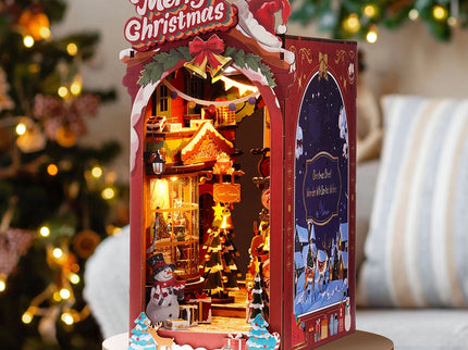 Rolife TGC06 - Christmas Street - Book Nook - 3D Holzpuzzle