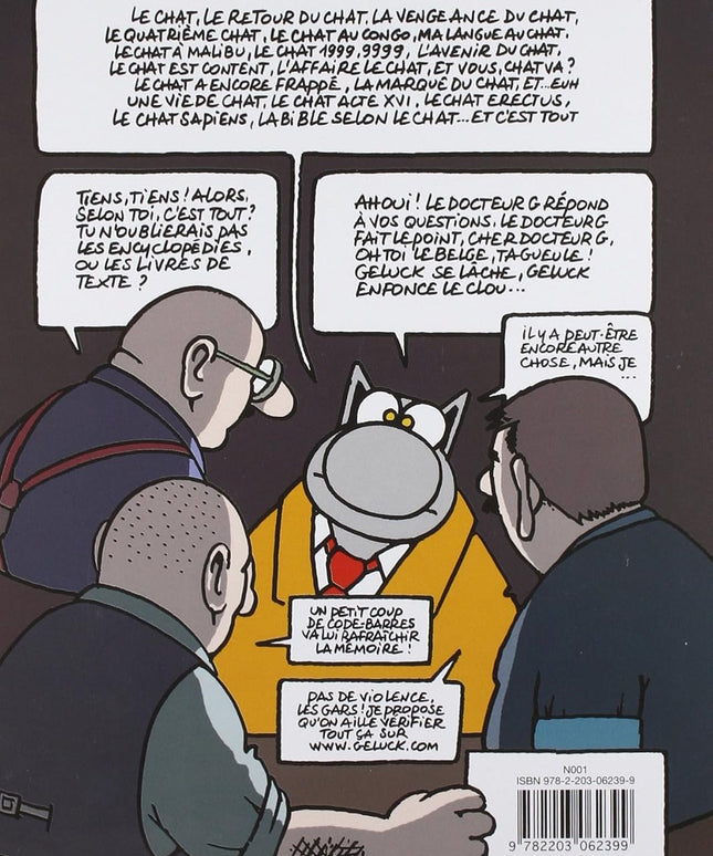 Philippe Geluck – Le Chat passe à table - Coffret 2 volumes