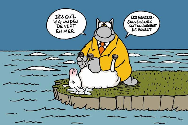Philippe Geluck – Le Chat passe à table - Coffret 2 volumes