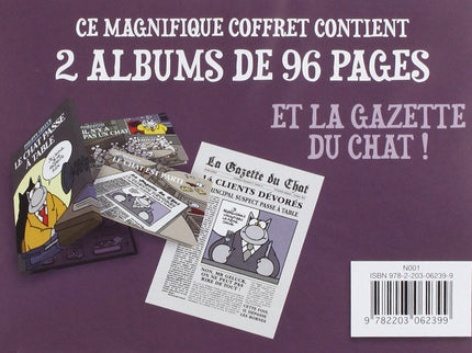 Philippe Geluck – Le Chat passe à table - Coffret 2 volumes
