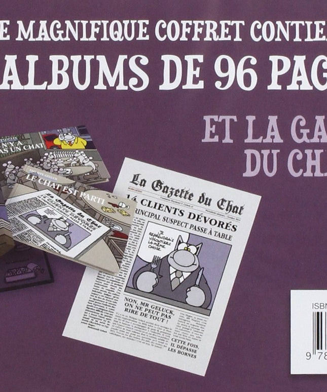 Philippe Geluck – Le Chat passe à table - Coffret 2 volumes