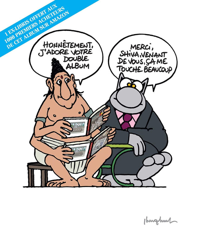 Philippe Geluck – Le Chat passe à table - Coffret 2 volumes