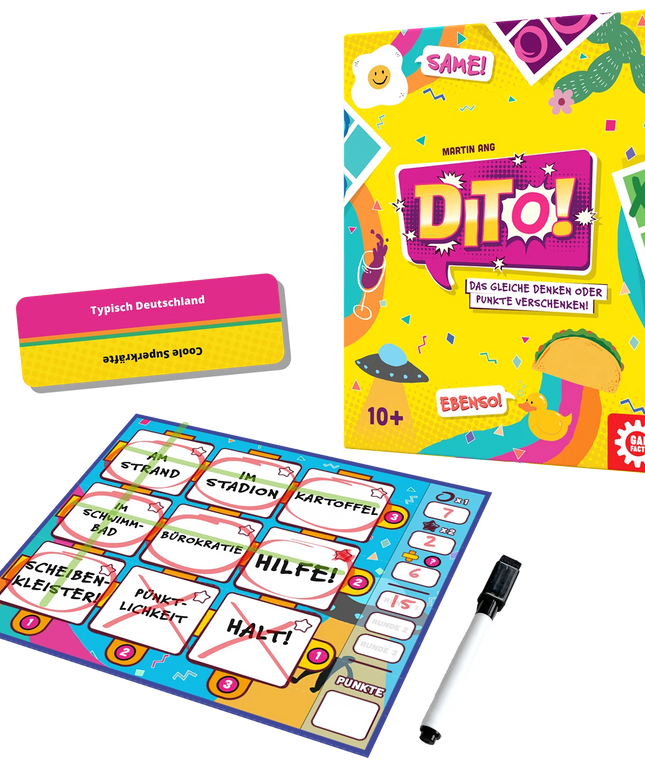 Game Factory - Dito! - Kartenspiel