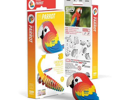 Eugy - 3D Bastelset Papagei