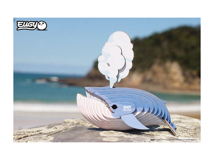 Eugy - 3D Bastelset Blauwal