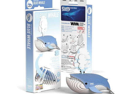 Eugy - 3D Bastelset Blauwal