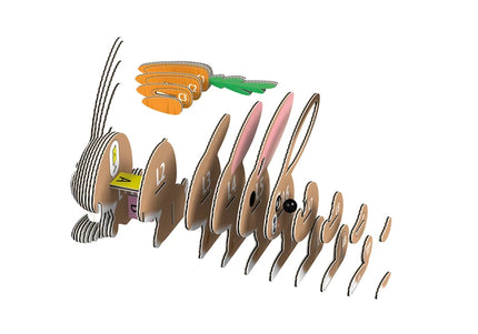 Eugy - 3D BastelsetHase