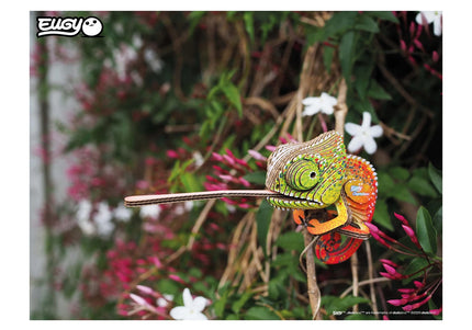 Eugy - 3D Bastelset Chamäleon