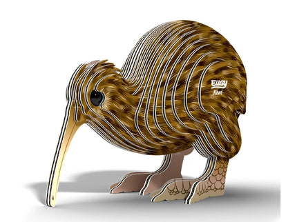 Eugy - 3D Bastelset Brauner Kiwi