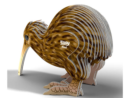 Eugy - 3D Bastelset Brauner Kiwi