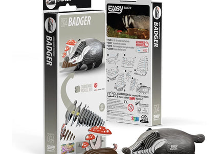 Eugy - 3D Bastelset Dachs