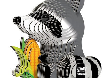 Eugy - 3D Bastelset Waschbär