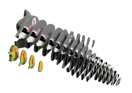 Eugy - 3D Bastelset Waschbär